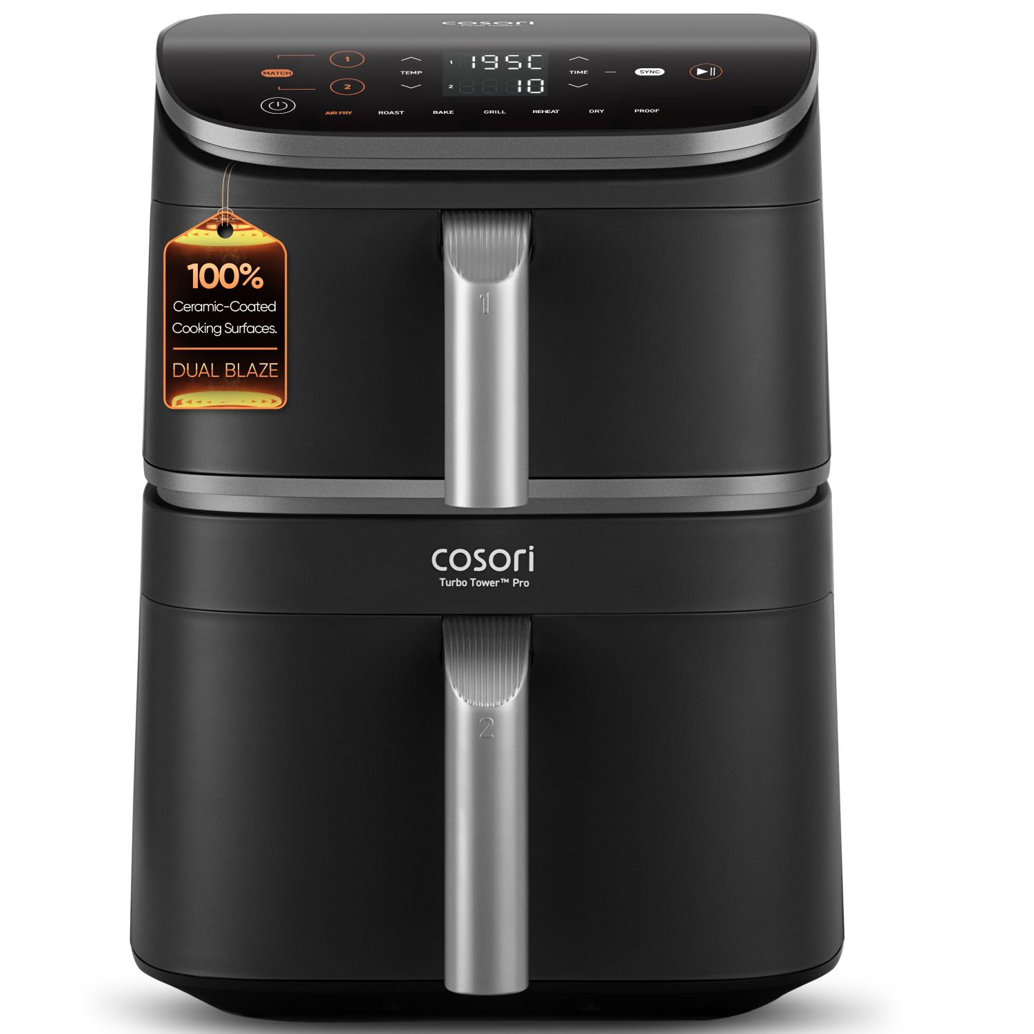 Аэрогриль Cosori Turbo Tower Pro 10,8 л