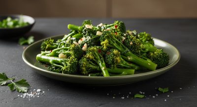 Пряные брокколи Рааб