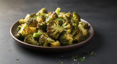 Жареные брокколи