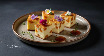 Творожная запеканка с курагой
