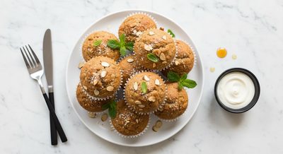 Безглютеновые миндальные маффины
