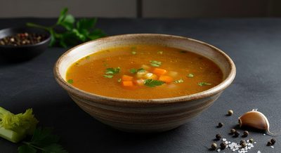 Домашний куриный бульон