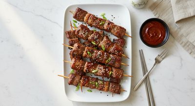 Шашлыки из говядины по-корейски