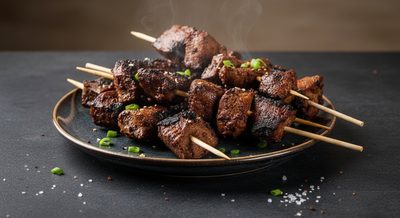 Шашлык из говядины по-корейски