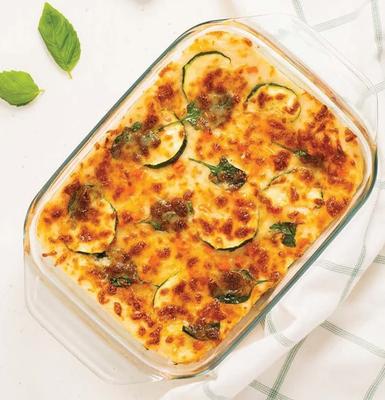 Лазанья из аэрогриля с овощами