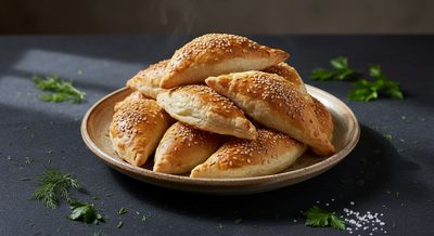 Пирожки с брынзой и брокколи