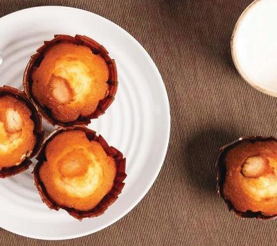 Маффины с яблоком и корицей