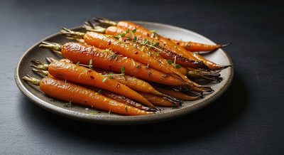 Жареная морковь с чили и лаймом