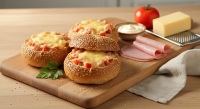 Хрустящие булочки с начинкой