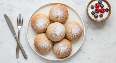 Творожные булочки из цельнозерновой муки
