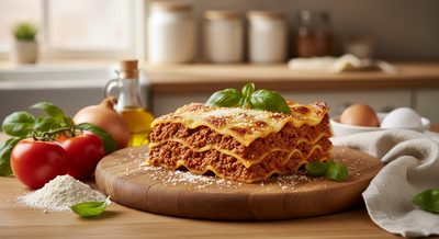 Классическая мясная лазанья